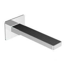 Robinet usine de prix bon marché mur de douche polie chromée robinet zinc body zinc handle baignoire mélangeur robinet pour salle de bain